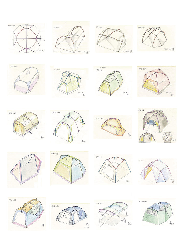 Tent sketch