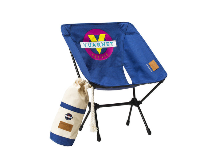 A Helinox x Vuarnet camp chair