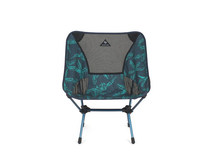  A Helinox x Burton camp chair.