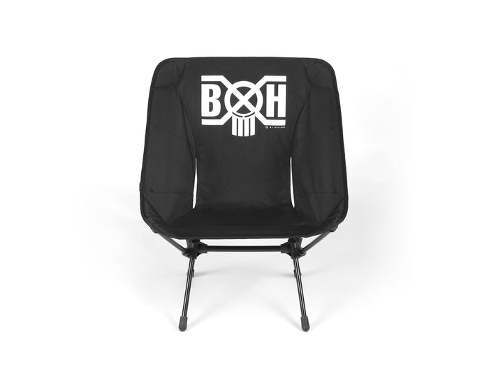 A Helinox x Bounty X Hunter camp chair.