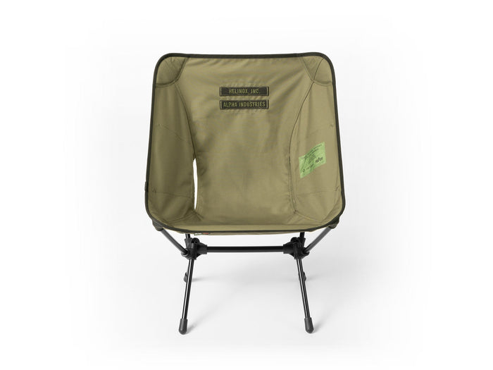 A Helinox x Alpha Industries - F/W Collection 2019 camp chair.