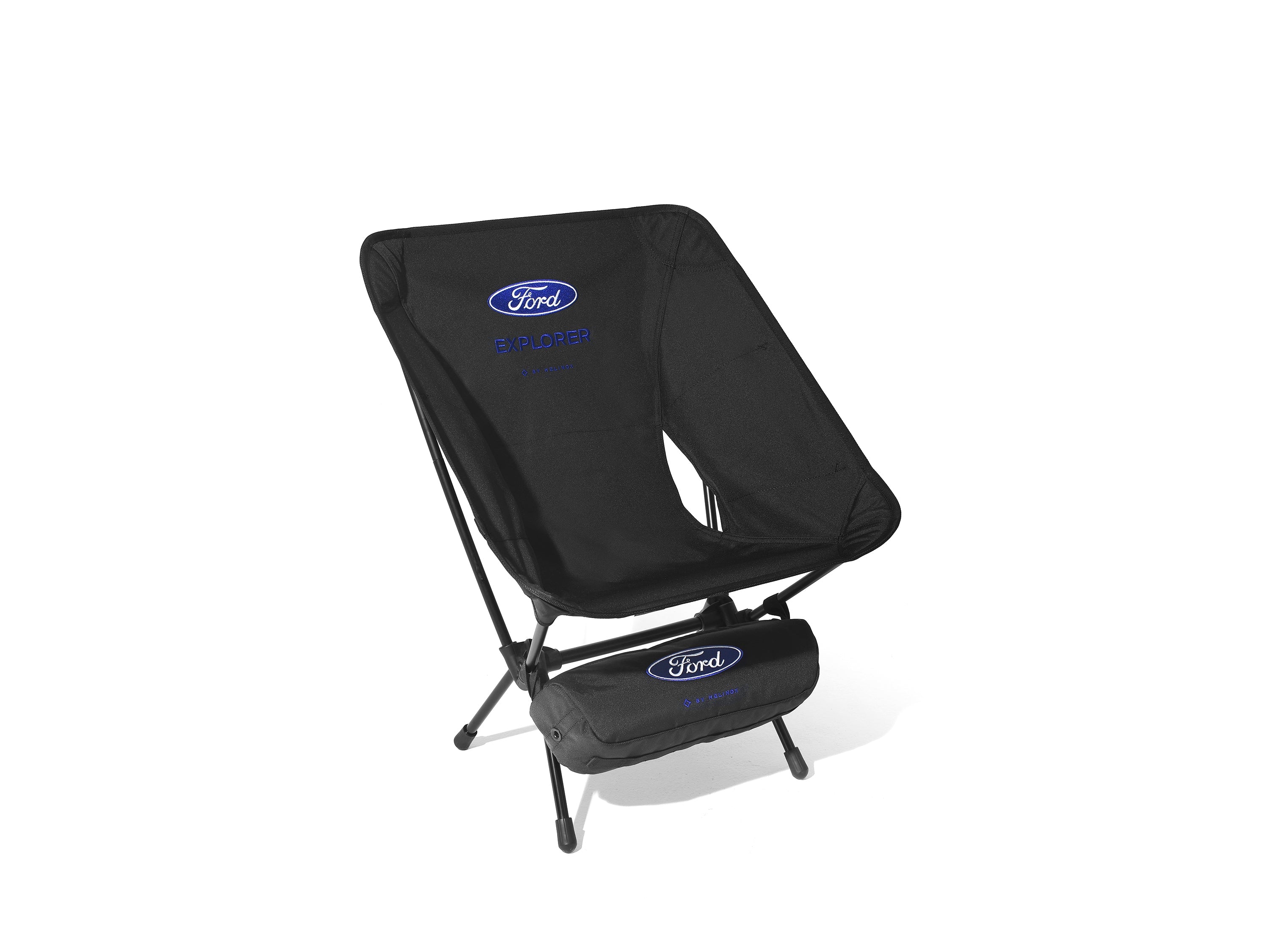 A Helinox x Ford Explorer camp chair.