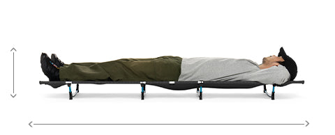 Helinox Cot Max Convertible | Free Shipping & 5 Year Warranty