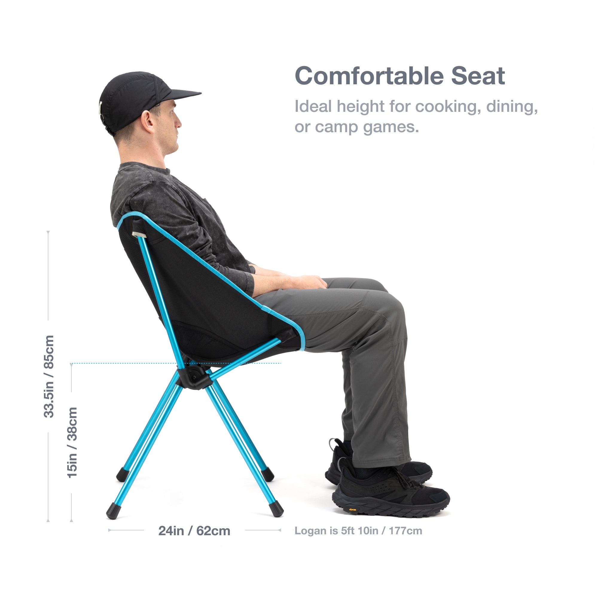 Helinox Café Chair | Free Shipping & 5 Year Warranty