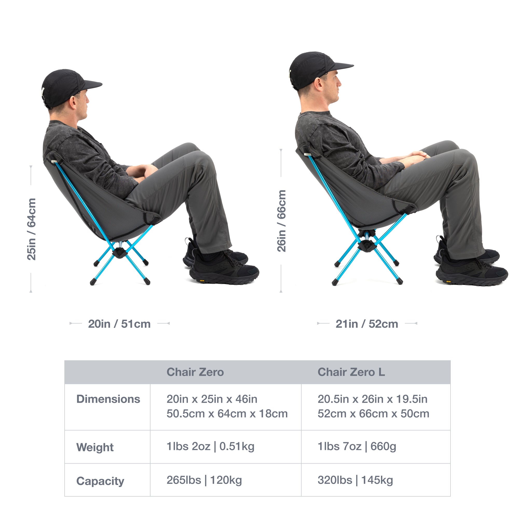 Helinox Chair Zero L | Free Shipping & 5 Year Warranty