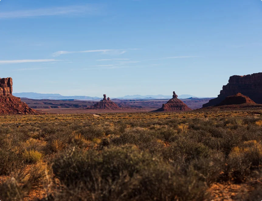 Desert mesa landscape