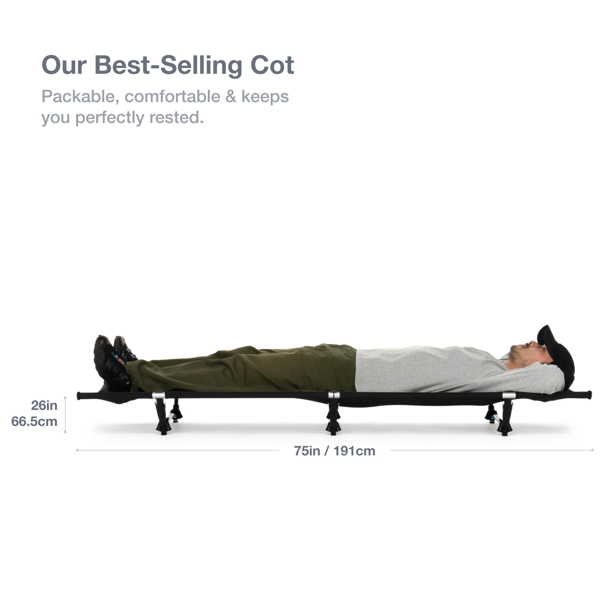 Helinox Cot One Convertible | Free Shipping & 5 Year Warranty