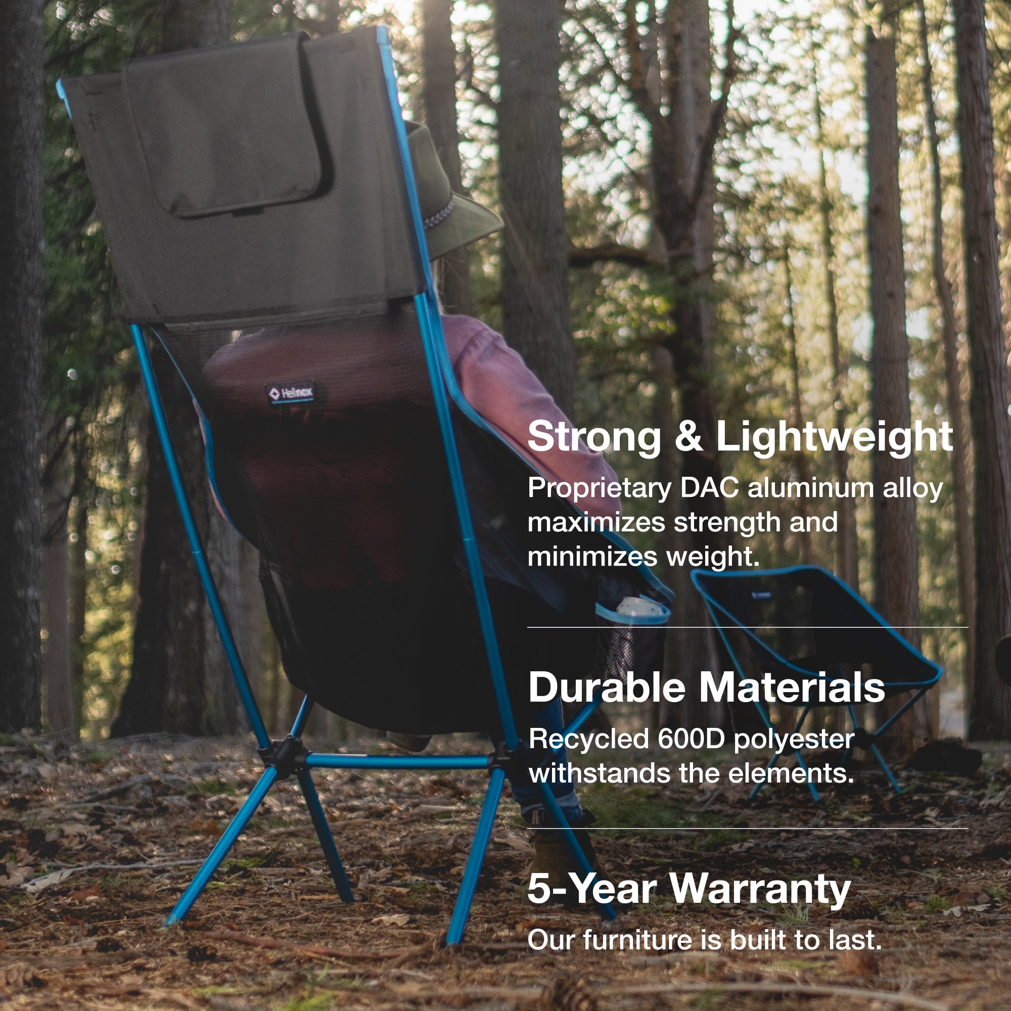 Helinox Savanna Chair | Free Shipping & 5 Year Warranty