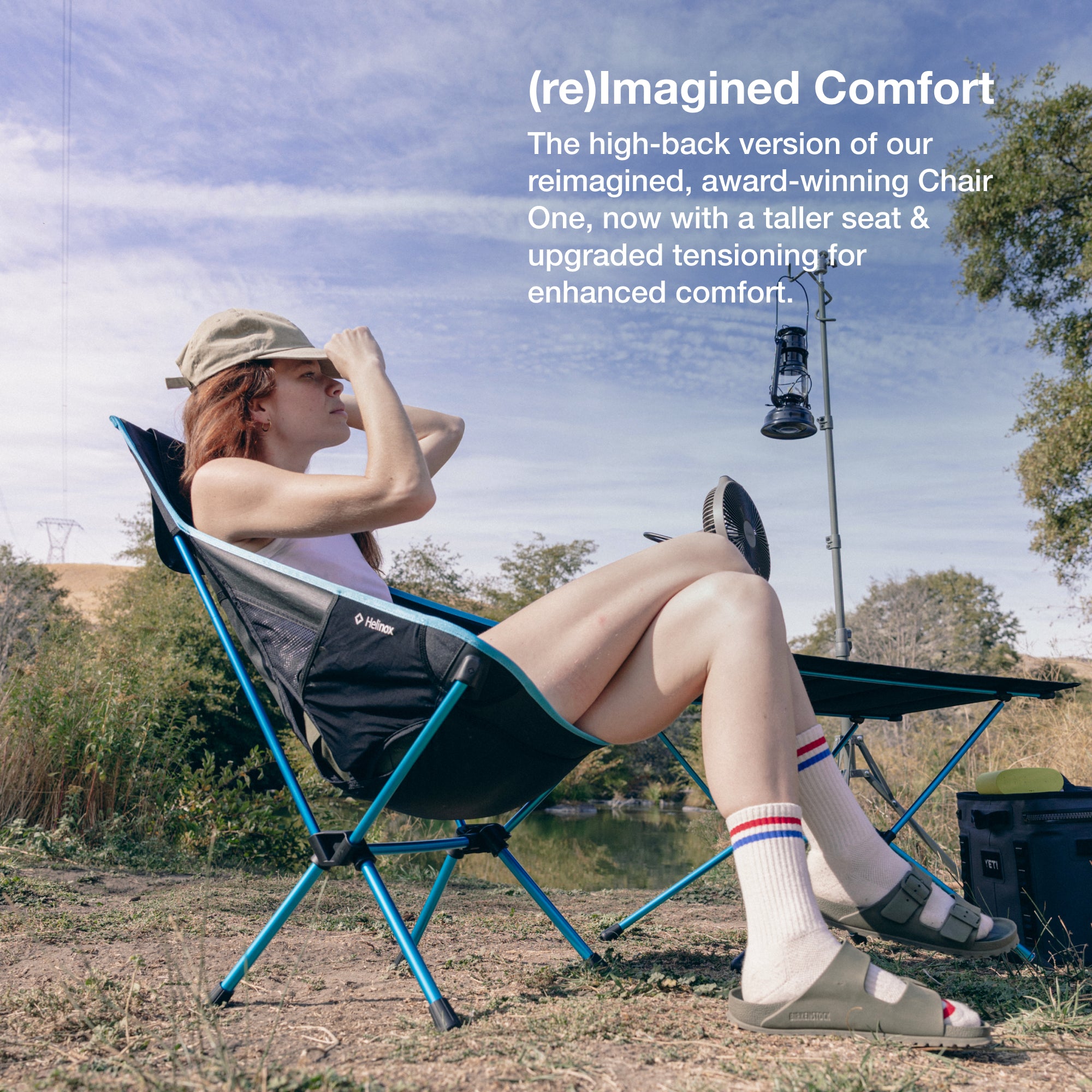 Helinox Chair One High-Back (re) | Free Shipping & 5 Year Warranty