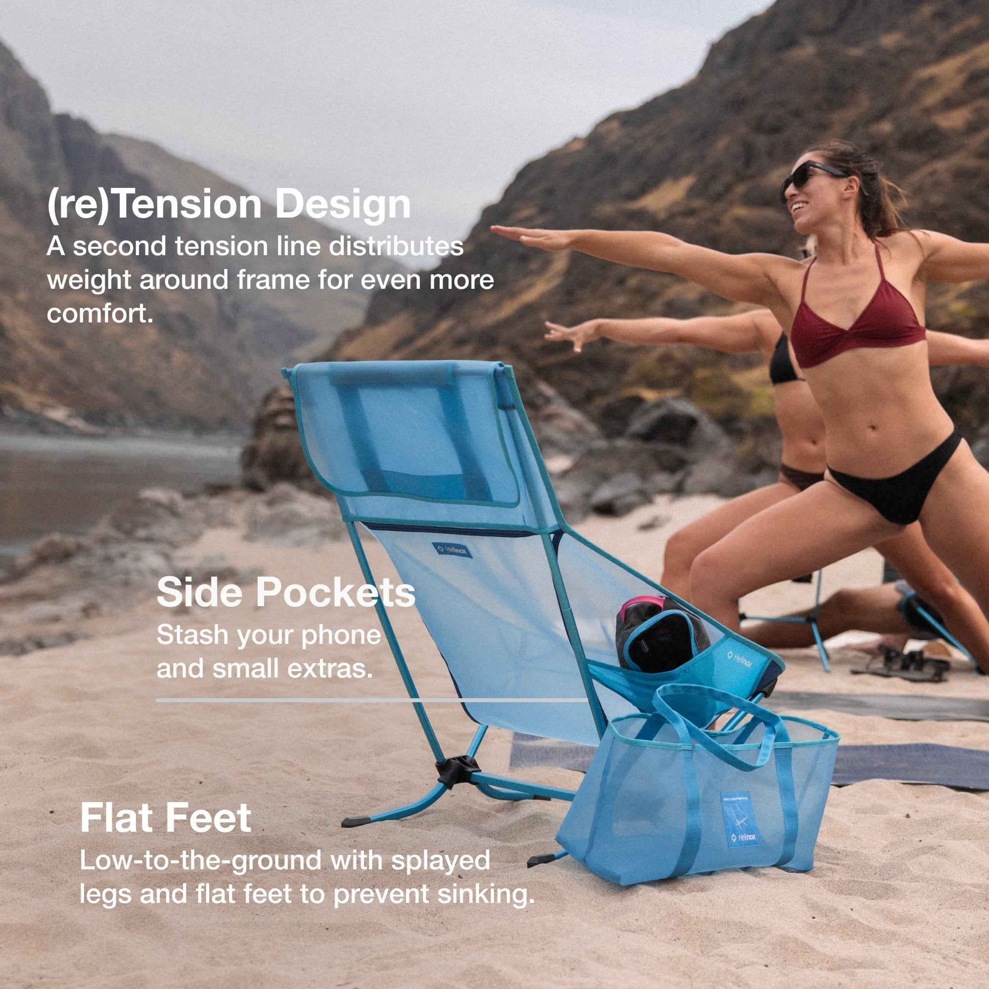 Helinox Beach Chair (re) | Free Shipping & 5 Year Warranty